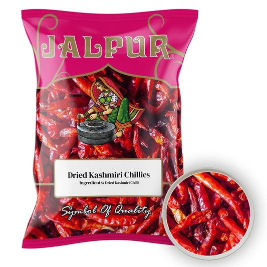 PURE Whole Dried Kashmiri Chillies: