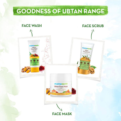 Mamaearth Ubtan Day Cream with SPF 30, with Turmeric & Saffron 50 g