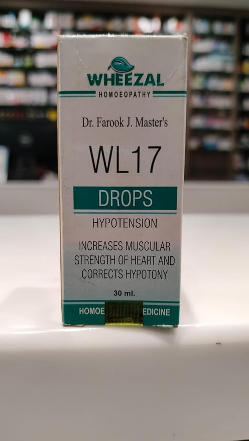 Wheezal WL 17 Hypotension Drops: 30ml, Pack of
