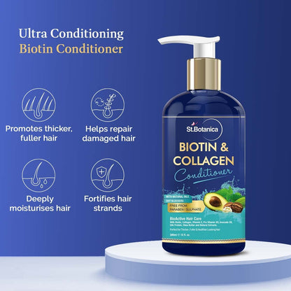 StBotanica Biotin & Collagen Conditioner: 300 ml