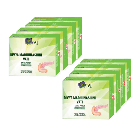 Patanjali Divya Madhunashini Vati Extra Power: 30 Tablets, Pack of