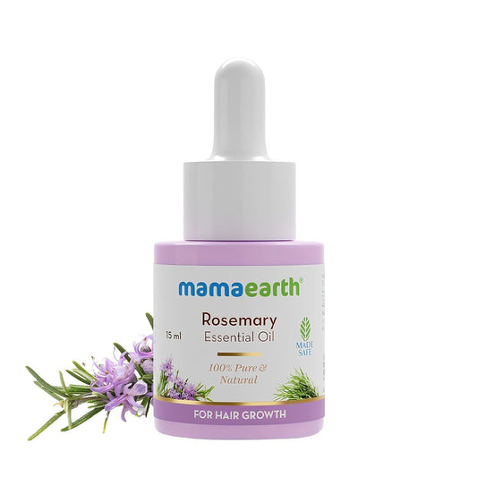 Mamaearth Rosemary Essential Oil: Hair Fall Control, 15
