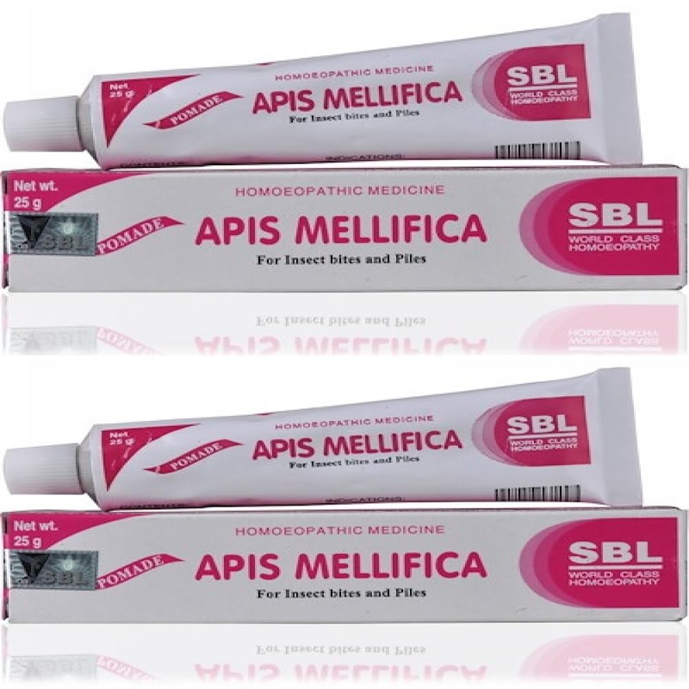 SBL Apis Mellifica Ointment 25gm - for Stiffness, Reduce Puffiness, Soothes inflammations