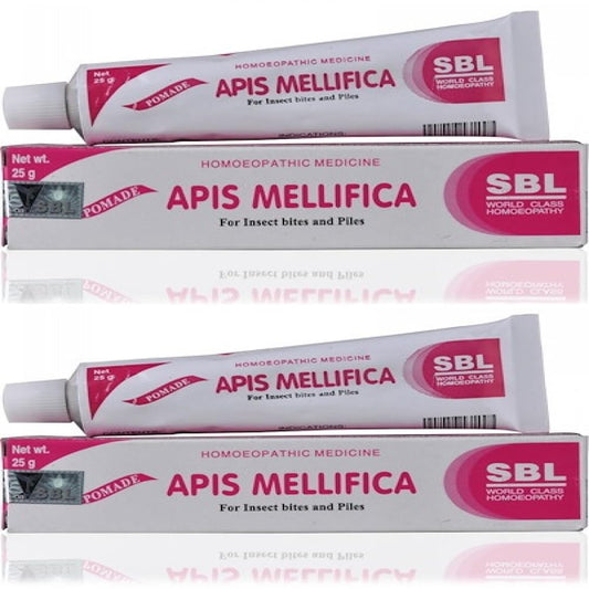 SBL Apis Mellifica Ointment 25gm - for Stiffness, Reduce Puffiness, Soothes inflammations
