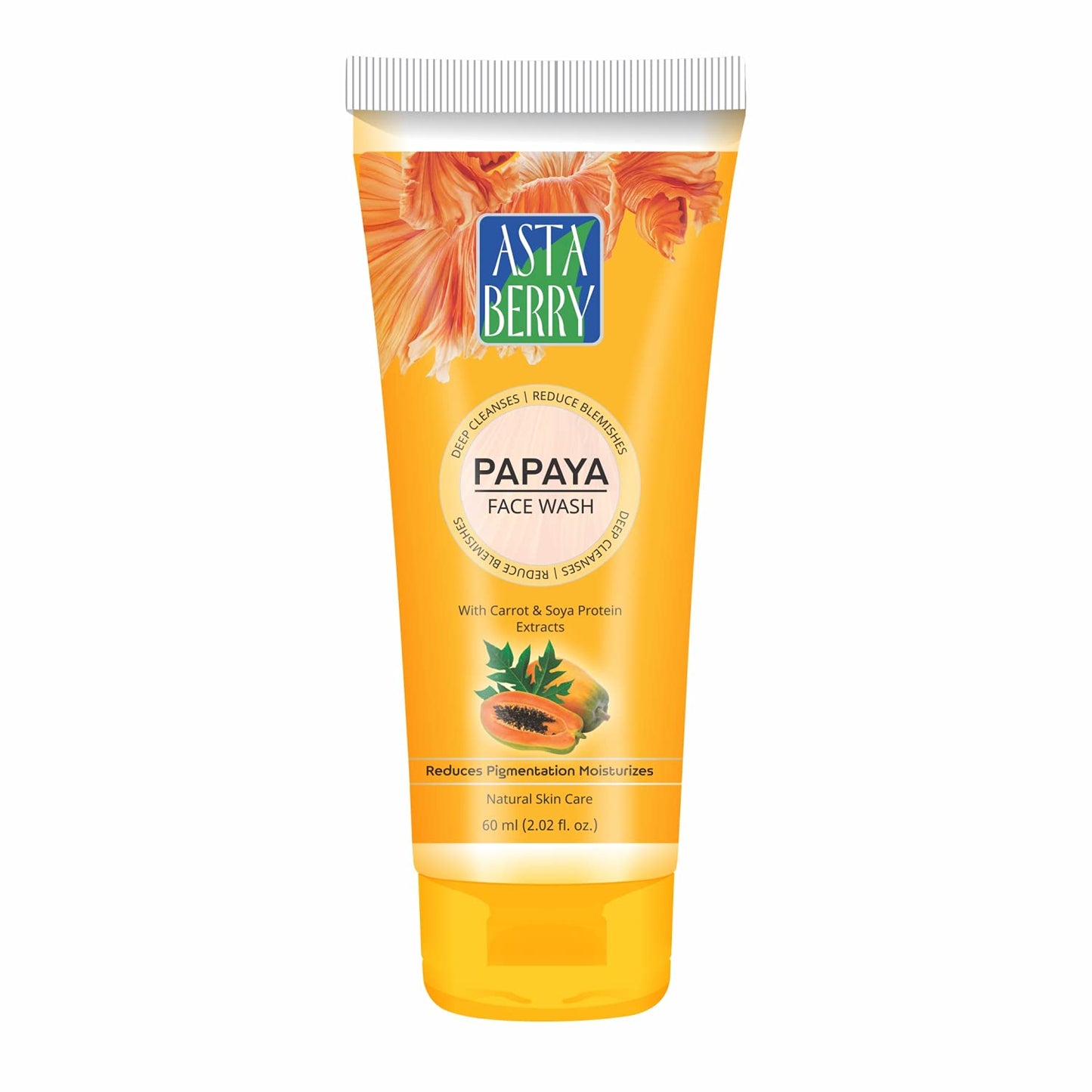 Asta Berry Papaya Face Wash: 100