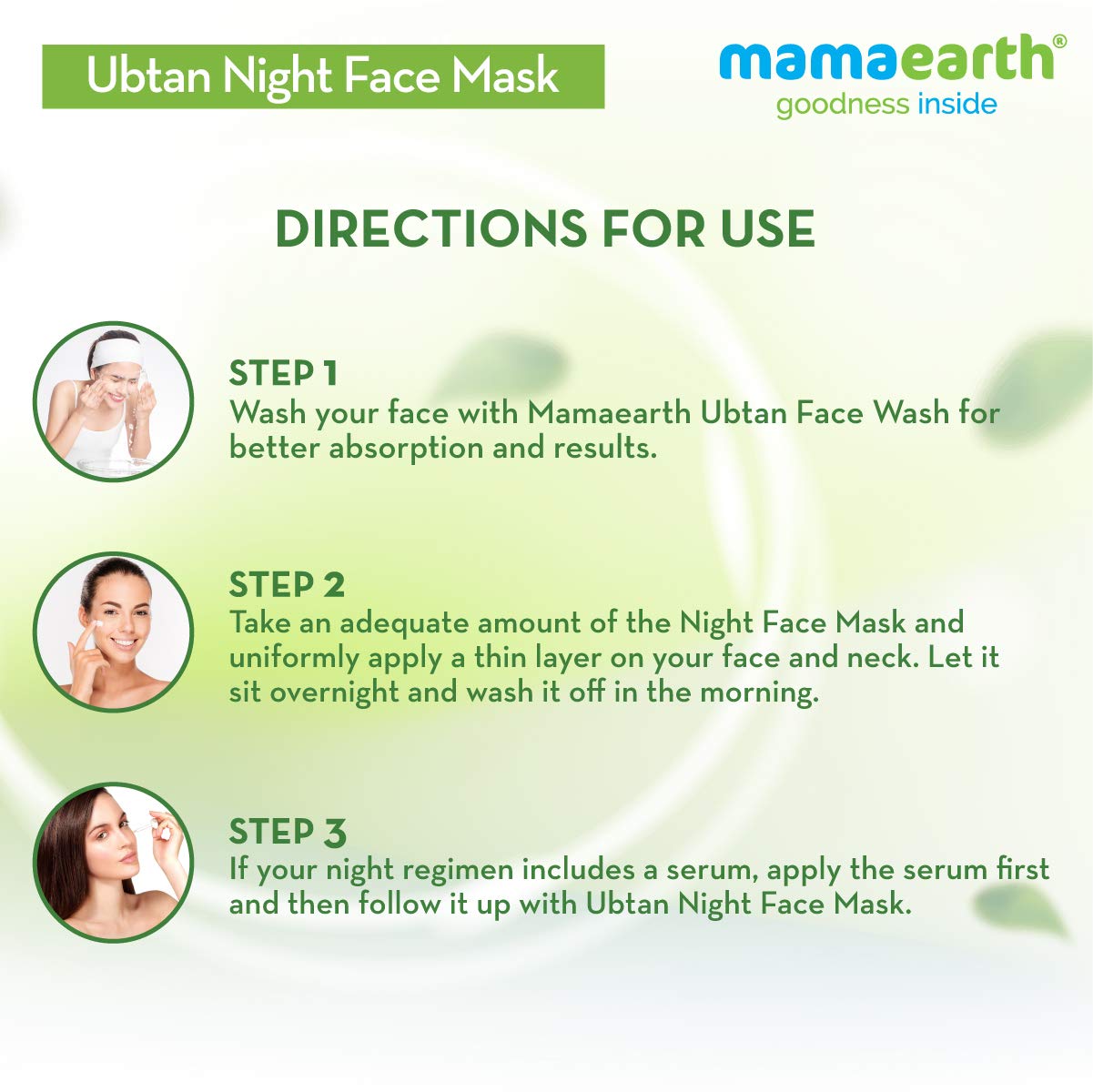 Mamaearth Ubtan Night Sleep Face Mask: Turmeric & Niacinamide, 100 g