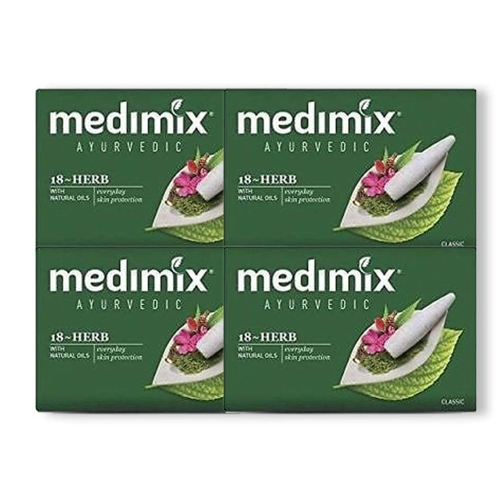 Medimix 18 Herb Soap, 125 g, Pack of