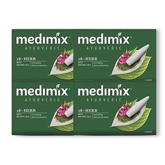 Medimix 18 Herb Soap, 125 g, Pack of