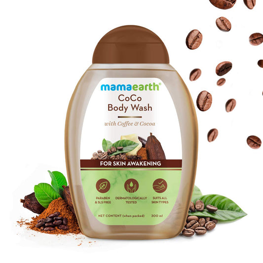 Mamaearth CoCo Body Wash: Coffee & Cocoa, 300 ml