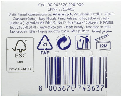 Chicco Toothpaste: Apple & Banana, 50 ml
