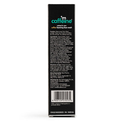 mCaffeine Cappuccino Coffee Face Wash: Anti Acne, 75 ml