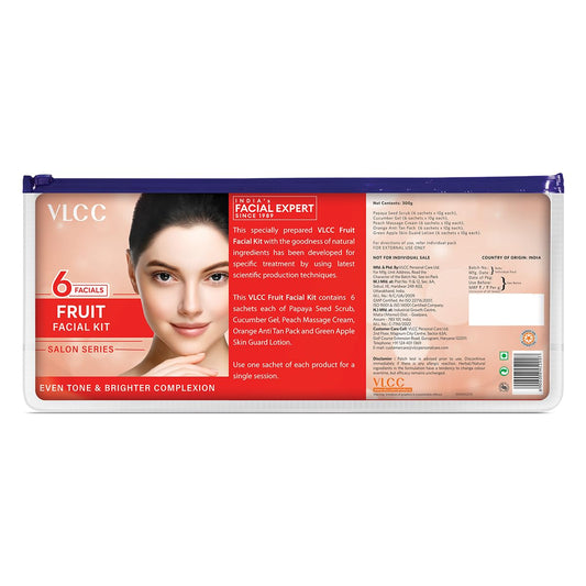 VLCC Professional Salon Series Fruit Facial Kit: 5 x