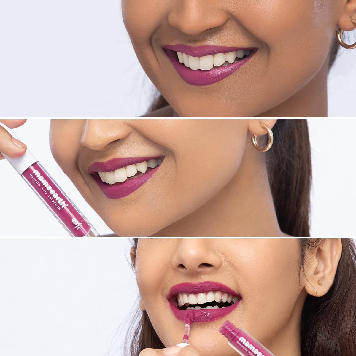 Mamaearth Naturally Matte Lip Serum: 03 Berrydict Magenta Pink, 3 ml