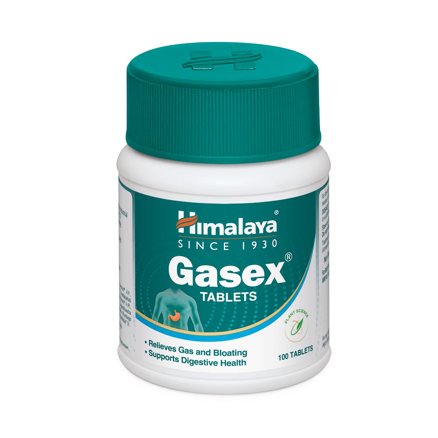 Himalaya Herbal Gasex for Indigestion Gaseousness Dyspepsia
