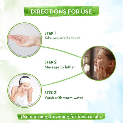 Mamaearth Vitamin C Face Wash: Vitamin C & Turmeric, 100 ml