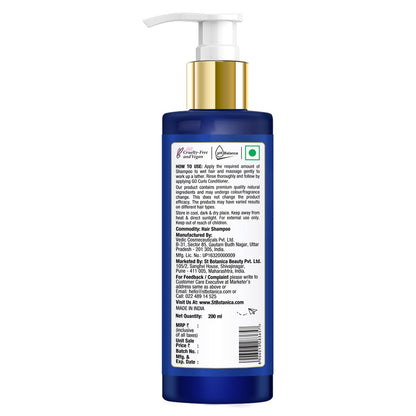 StBotanica GO Curls Shampoo: Avocado Oil, Flaxseed Oil, 200 ml