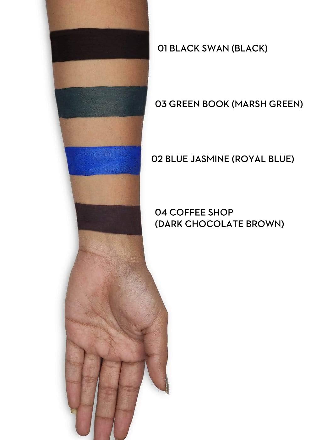 SUGAR Cosmetics Eye Warned You So! Double Matte Eyeliner: 01 Black Swan