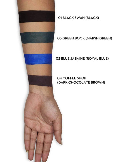 SUGAR Cosmetics Eye Warned You So! Double Matte Eyeliner: 01 Black Swan