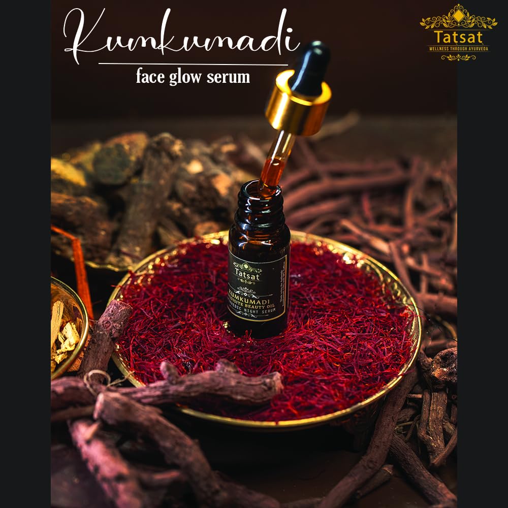 TATSAT Ayurvedic Kumkumadi Face Serum: 10 ml