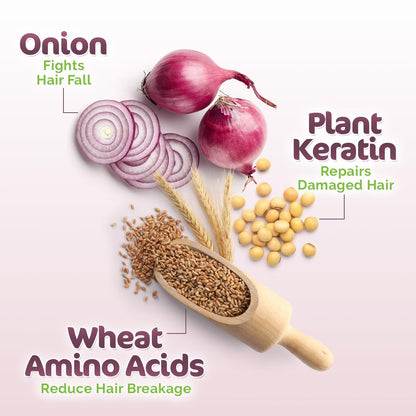 Mamaearth Onion Shampoo: 250 ml