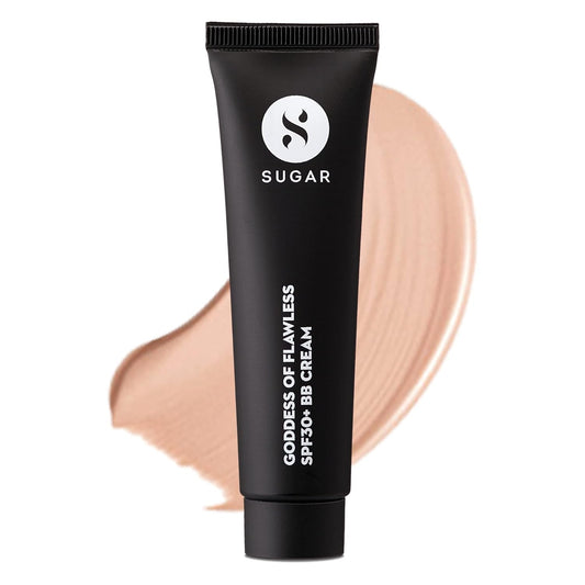 SUGAR Cosmetics Goddess Of Flawless SPF 30+ BB Cream: 15 Cappuccino Light, Long Lasting,