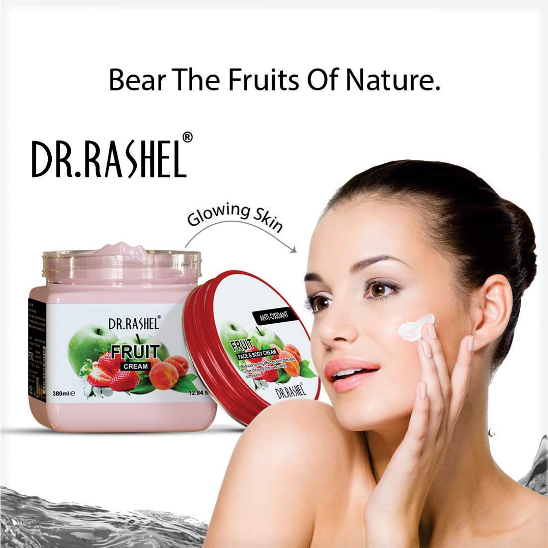DR. RASHEL Fruit Face & Body Cream: 380 ml