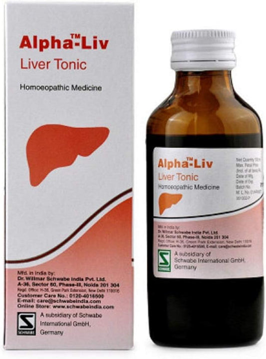 Dr. Willmar Schwabe Alpha Liv Syrup: