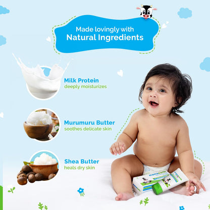 Mamaearth Milky Soft Baby Face Cream: 60 g