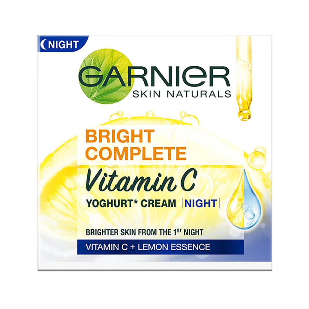 Garnier Skin Naturals Light Complete White Speed Yoghurt NightCream, 40g