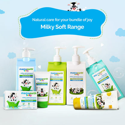 Mamaearth Milky Soft Shampoo: Oats, Milk & Calendula, 400 ml