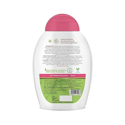 Mamaearth Rose Body Lotion: Rose Water & Milk, 200 ml