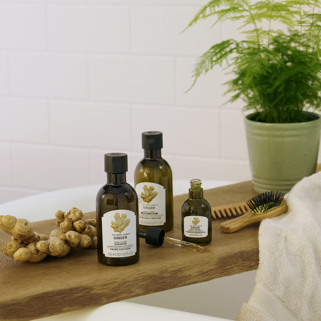 The Body Shop Ginger Scalp Serum: Dry Flaky Scalp, Vegan, 50 ml