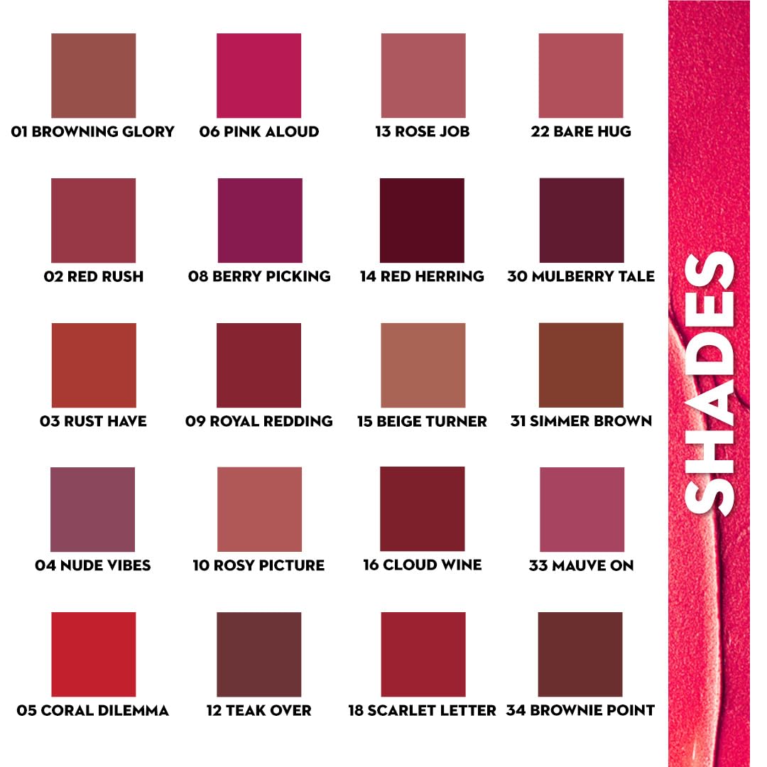SUGAR Cosmetics Nothing Else Matter Lipstick: 13 Rose Job