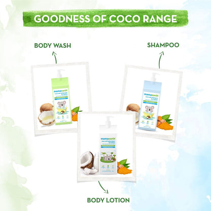 Mamaearth Coco Soft Body Lotion: Coconut Milk & Turmeric, 400 ml