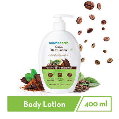 Mamaearth CoCo Body Lotion: Coffee & Cocoa, 400 ml