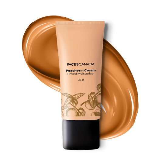 FACES CANADA Tinted Moisturizer - Peaches N Cream - Honey Beige 03, 35g Hydrating, Lightwe