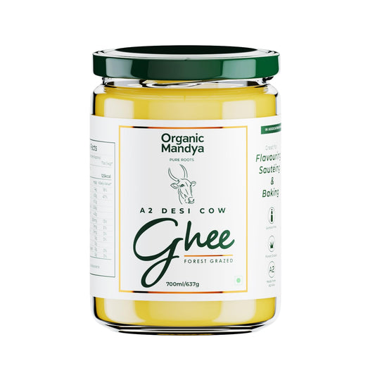 Organic Mandya Desi Cow A2 Ghee: