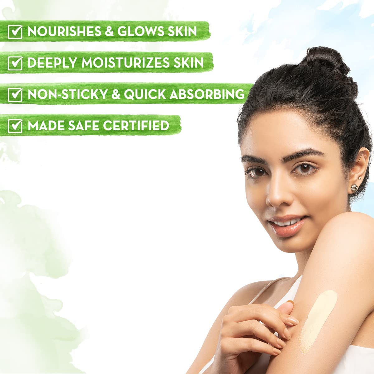 Mamaearth Honey Malai Body Lotion: Pack of 2, 400 ml each