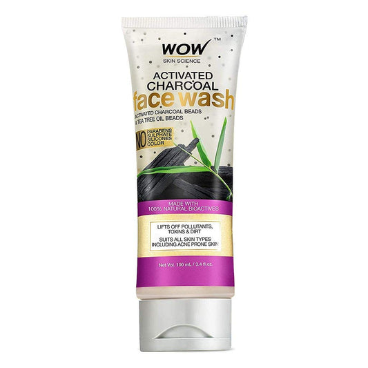 WOW Activated Charcoal Face Wash: 100