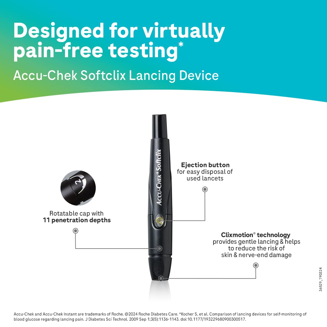 Accu-Chek Instant S Glucometer: Free 10 Test Strips