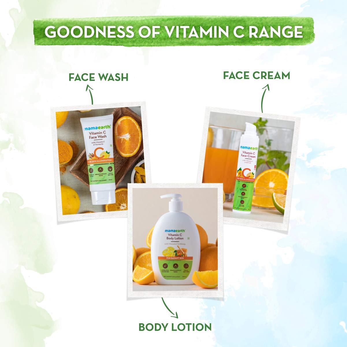 Mamaearth Vitamin C Body Wash: Vitamin C & Honey, 300 ml