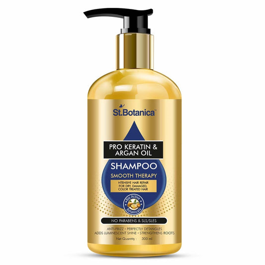 StBotanica Pro Keratin & Argan Oil Shampoo: Smooth Therapy, 300