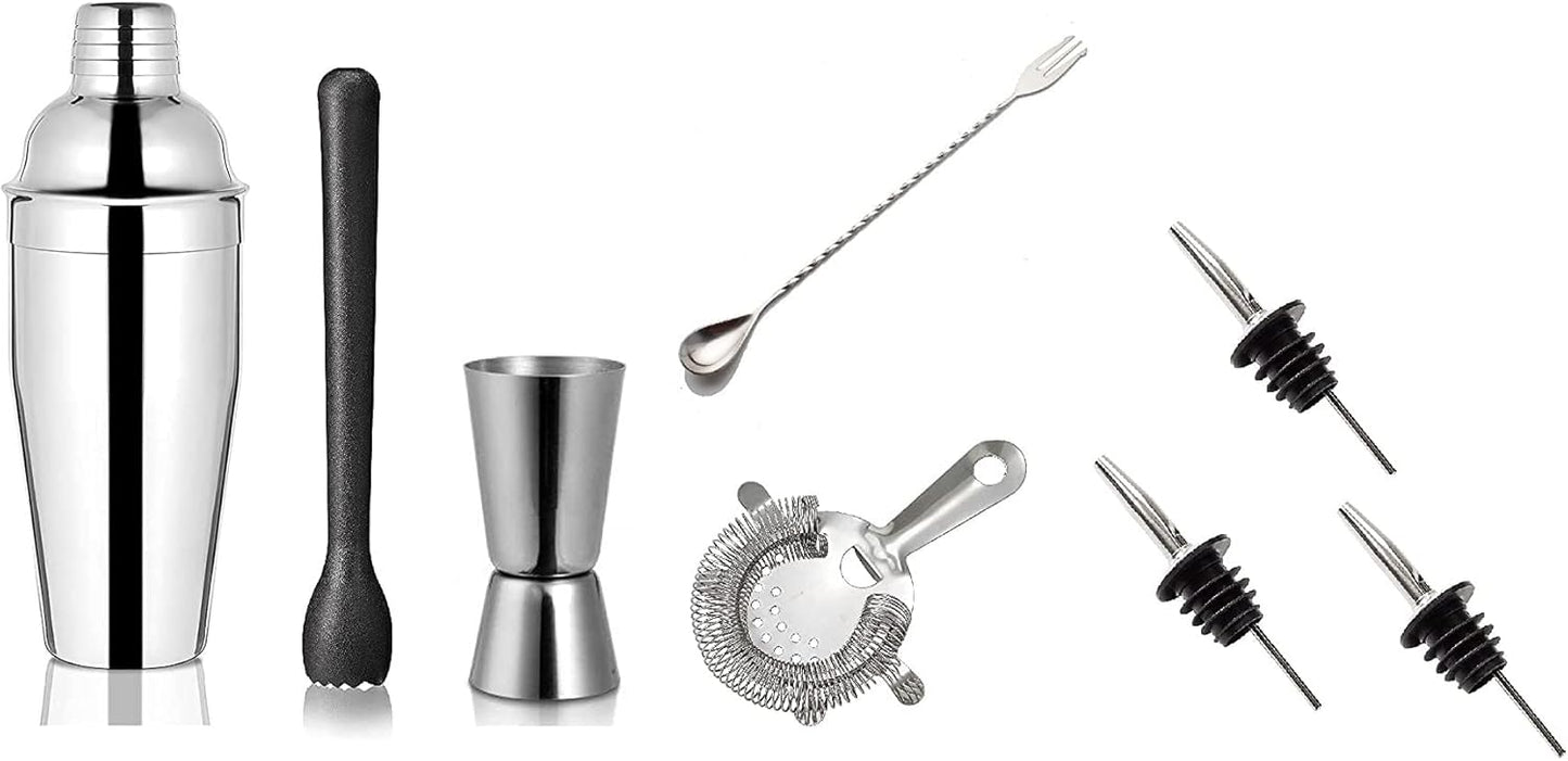 iKonbi Multiutility Bar Set Stainless Steel, Set of 8