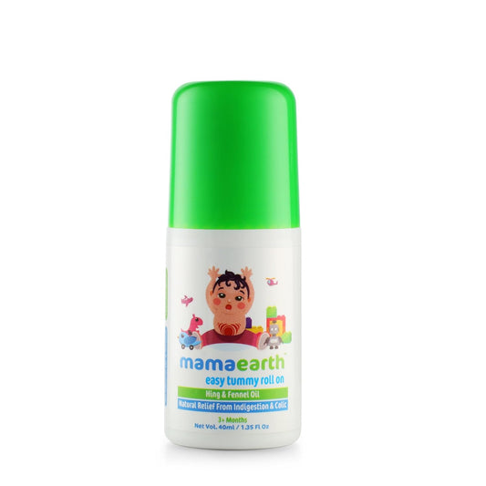 Mamaearth Easy Tummy Roll On with Fennel for Digestion & Body Relief for Kids & Babies,