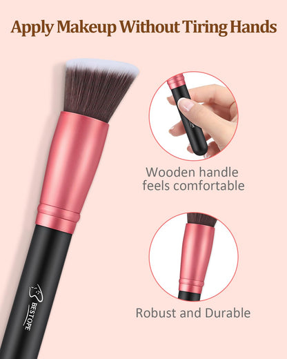 BESTOPE PRO Makeup Brushes Set: 16 Pcs