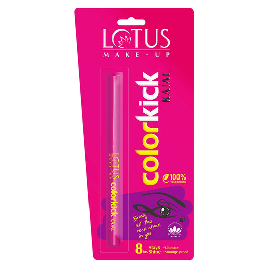 Lotus Herbal Colorkick Kajal - Black - 0.28g