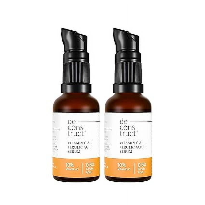 Deconstruct 10% Non-Irritating Vitamin C FaceSerum | 10% Vitamin C + 0.5% Ferulic Acid | W
