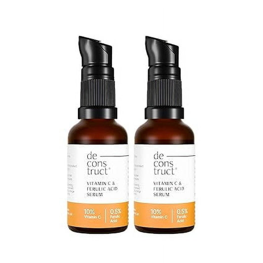 Deconstruct 10% Non-Irritating Vitamin C FaceSerum | 10% Vitamin C + 0.5% Ferulic Acid | W
