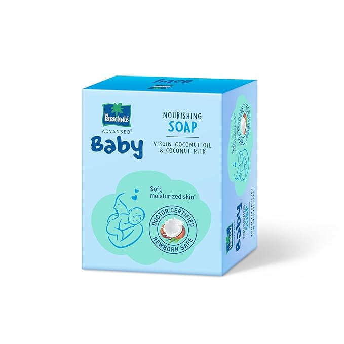 Parachute Advansed Baby Soap for Newborn Babies 75gm x 3