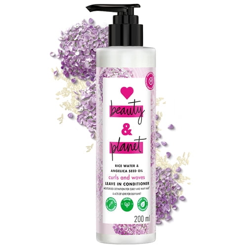 Love Beauty and Planet Rice Water & Angelica Seed Oil Silicone Free Leave-In Conditioner 2